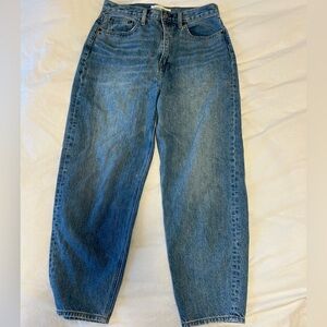 Denim Forum The Gia High Rise Carrot Jean
